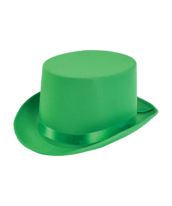 Bristol Novelty Accessories Green Top Hat