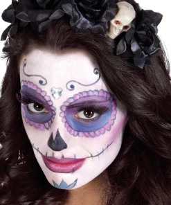 Boland Day Of The Dead Black Roses Headband Accessories