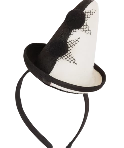 Bristol Novelty Accessories Mini Clown Pierrot Hat On Headband
