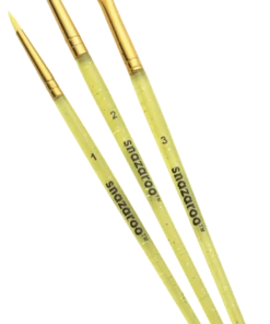 Smiffys Snazaroo Face Paint Brushes X 3