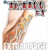 Tinsley Transfers Flames Temp Tattoo Accessories