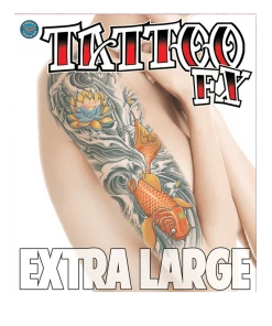 Tinsley Transfers Koi Temp Tattoo Accessories