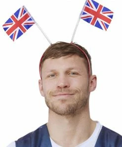 Generic Unisex Union Jack Bopper Headband