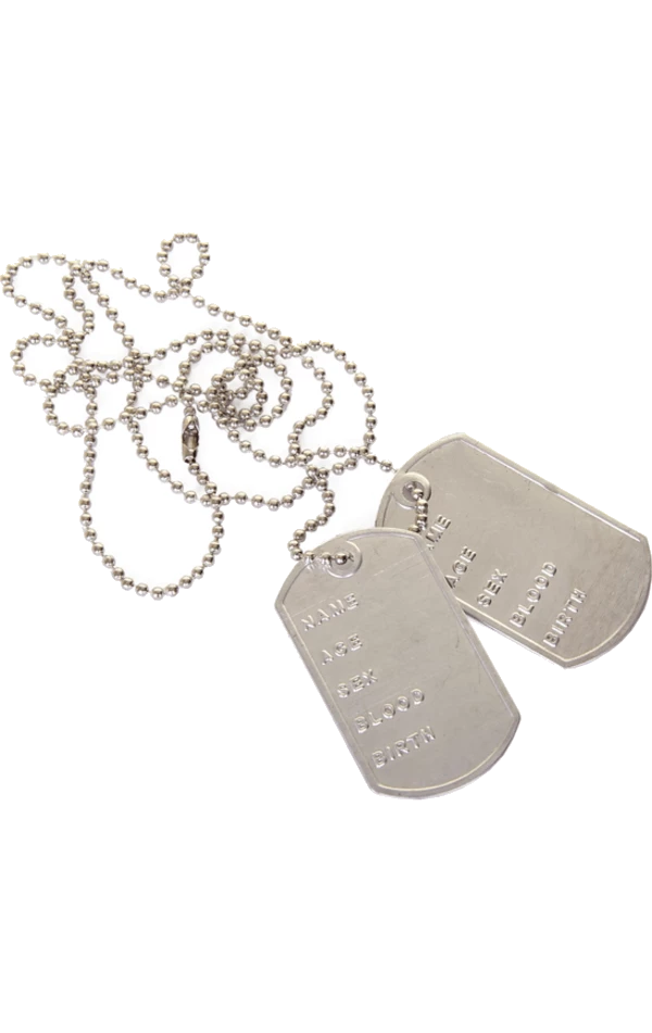 Smiffys All Themes Dog Tag