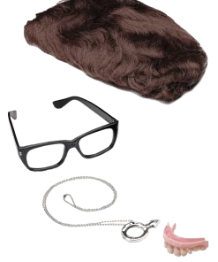 Morris Costumes 2000s Austin Powers Kit