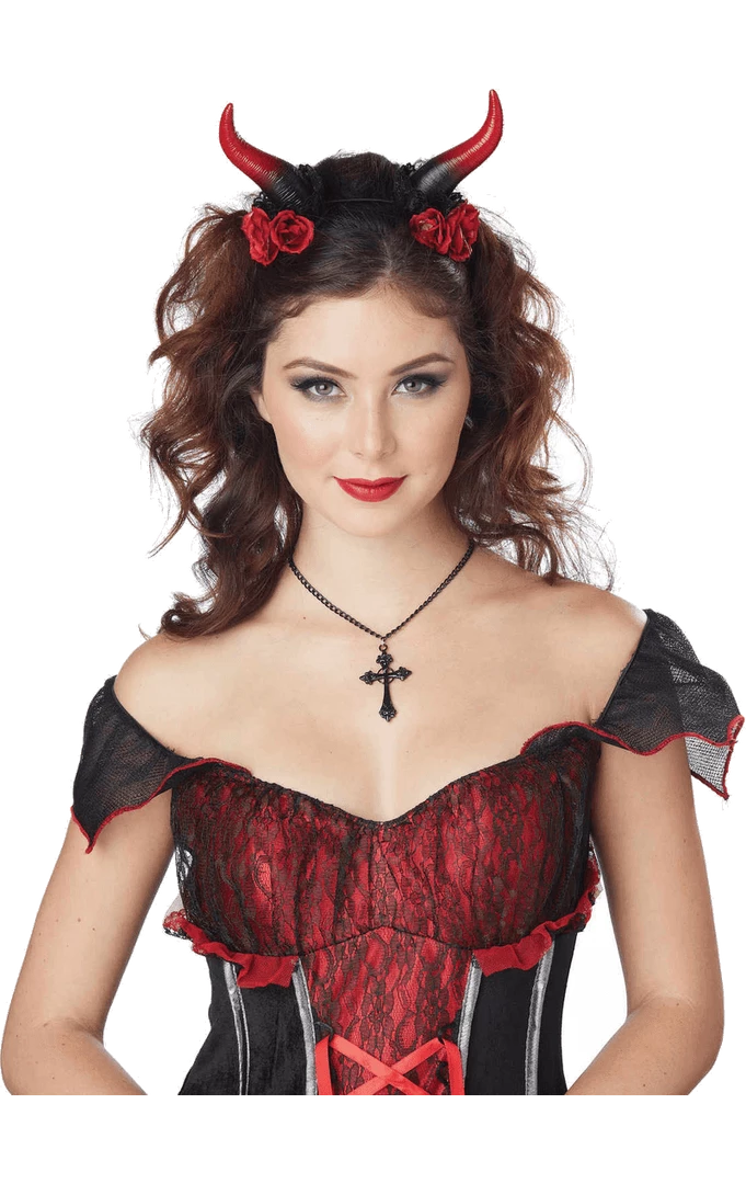 California Costumes Adult Rose Enchantress Devil Horns
