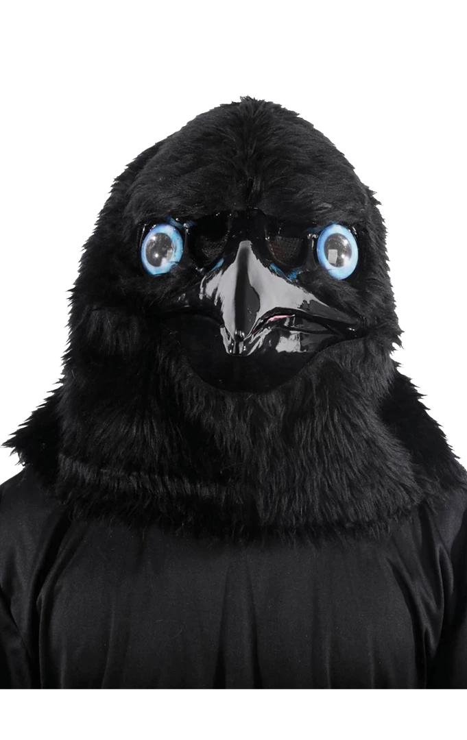 Palmer Raven Mask With Moving Mouth