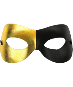 Generic Fashion - Black/Gold Mask Halloween