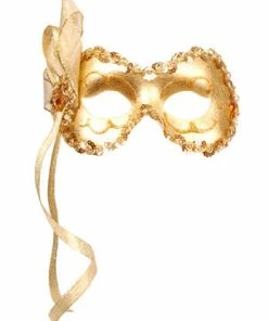 Generic Gold Angelina Mask Masks