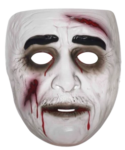 Generic Transparent Zombie Male Mask