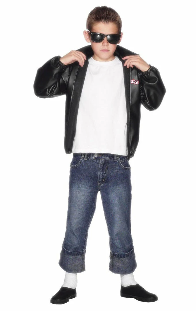 Smiffys All Boys Costumes Childrens Official Grease T-Bird Jacket
