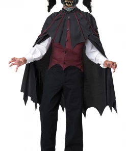 California Costumes Kids Moving Facepiece Vampire Costume