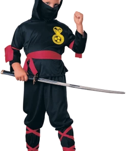 Rubies Halloween Child Boys Girls Ninja Warrior Fancy Dress Costume