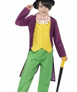 Smiffys Childrens Roald Dahl Willy Wonka Costume