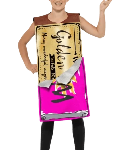 Smiffys Childrens Winning Wonka Bar Costume
