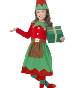 Smiffys Child Elf Girl Costume All Girls Costumes