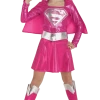 Rubies Childrens Pink Supergirl Costume