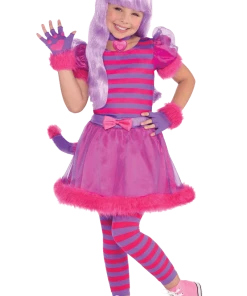 Amscan All Girls Costumes Childrens Cheshire Cat Costume