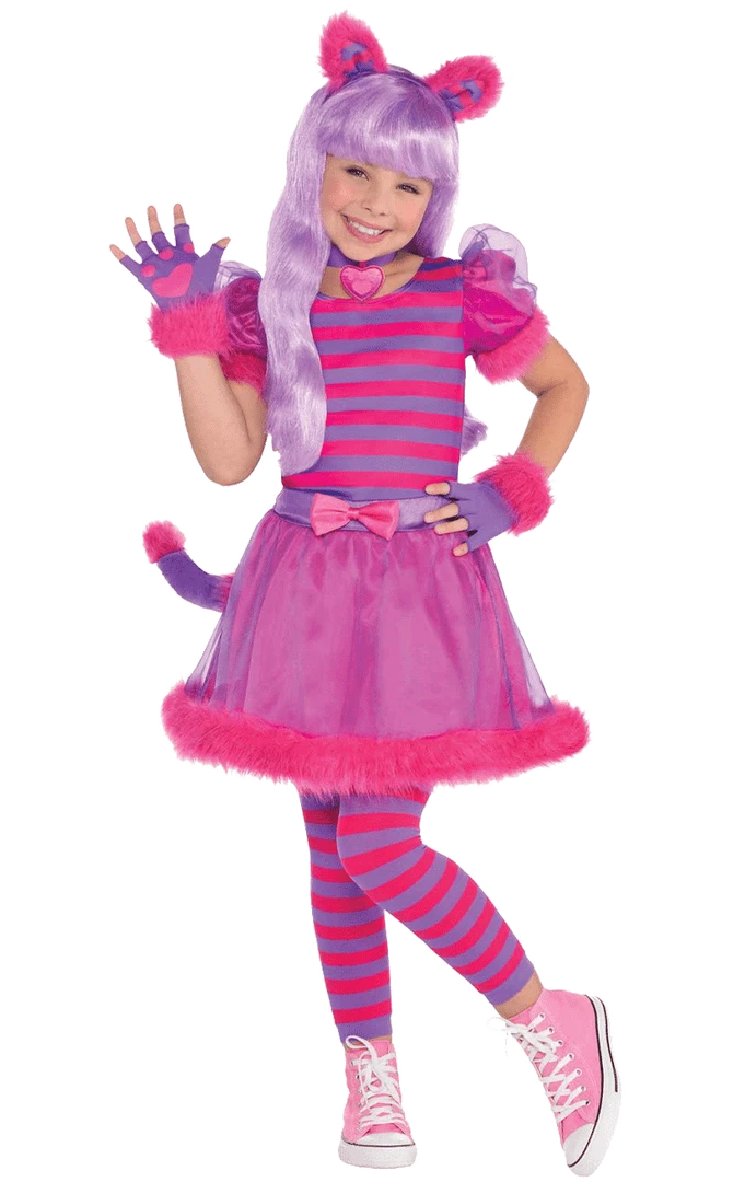 Amscan All Girls Costumes Childrens Cheshire Cat Costume