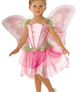 Rubies Childrens Pink Fairy Pixie Costume