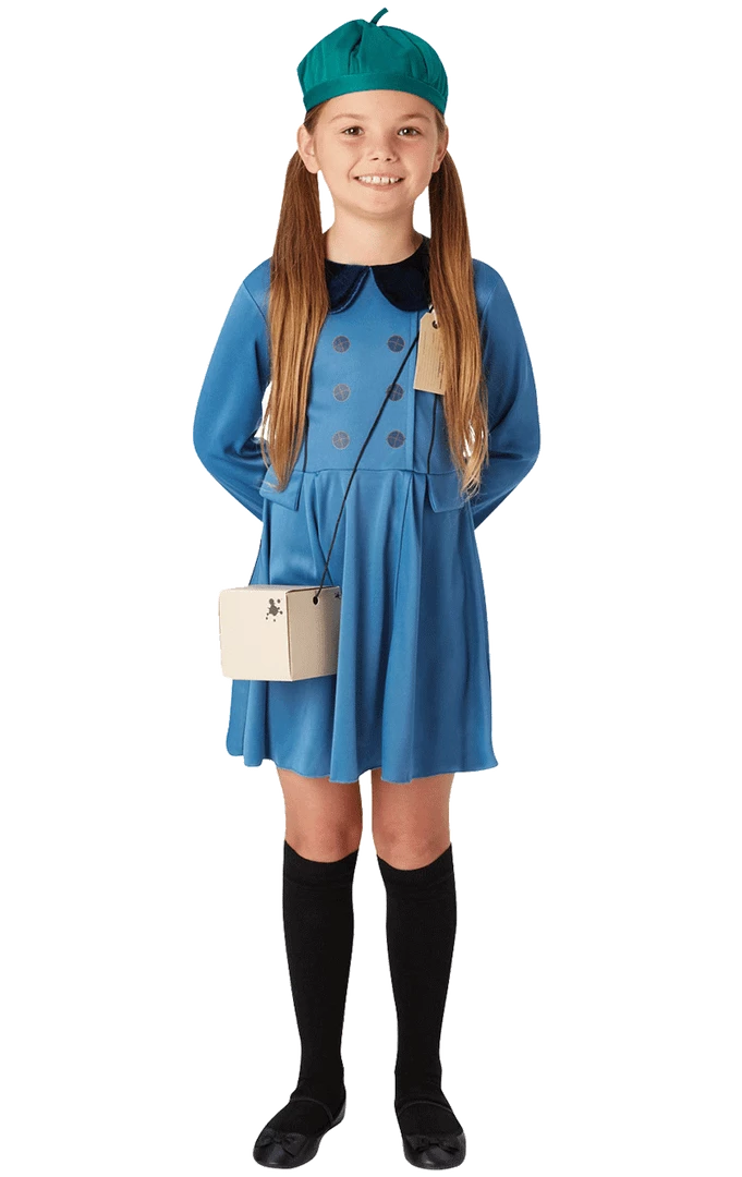 Rubies All Girls Costumes Child Evacuee Girl Costume