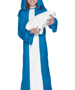 Smiffys All Girls Costumes Child Virgin Mary Costume