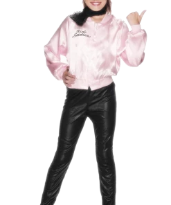 Smiffys All Girls Costumes Child Official Grease Pink Lady Jacket