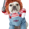California Costumes Chucky Dog Costume Dog Costumes