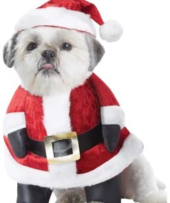 California Costumes Santa Paws Christmas Dog Costume