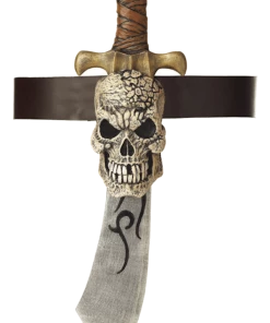 California Costumes Pirate Sword With Skull Sheath Pirates