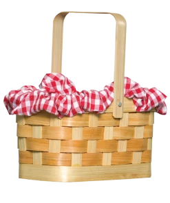 Rasta Imposta Gingham Basket
