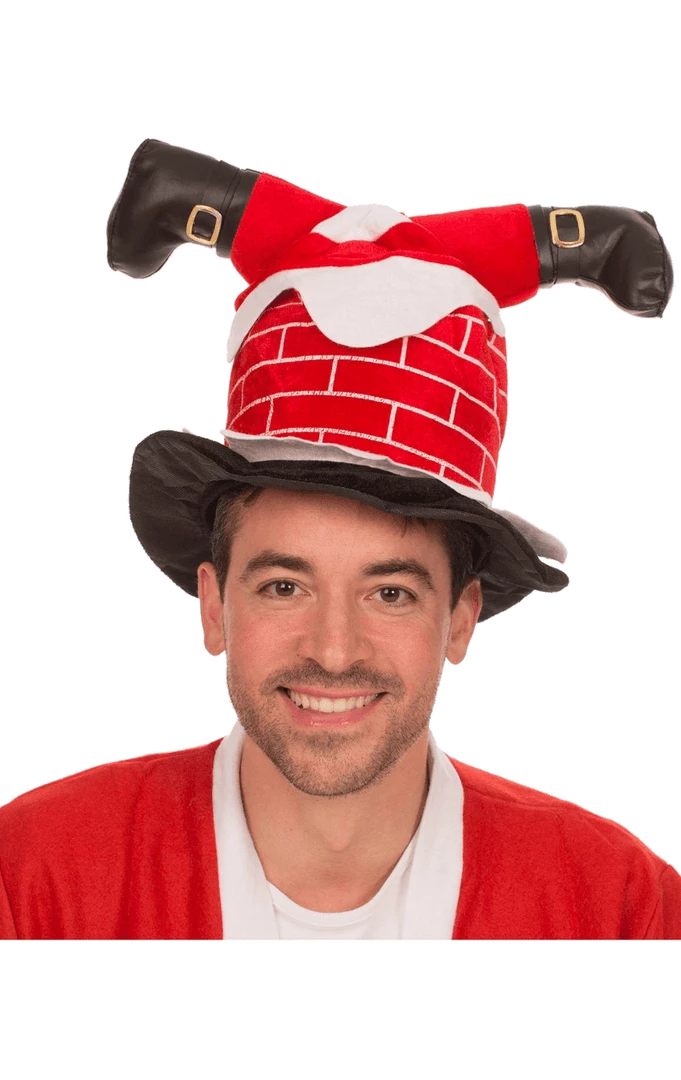 Smiffys Chimney Santa Hat