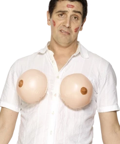Smiffys Inflatable Boobs Bad Taste / Rude