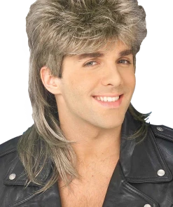 Bristol Novelty Mullet Dark Blonde Wig