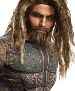 Rubies Aquaman Brown Wig & Beard Set Accessories