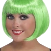 Morris Costumes Accessories Babe Neon Green Wig