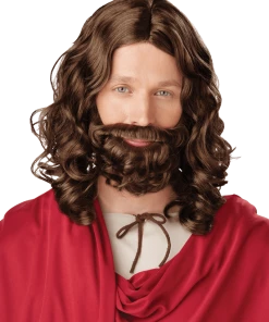 California Costumes Accessories Jesus Christ Wig And Beard