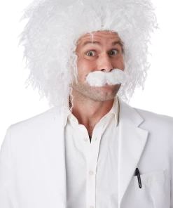 California Costumes Einstein Wig And Moustache Accessories