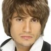 Smiffys Boy Band Wig (Brown)
