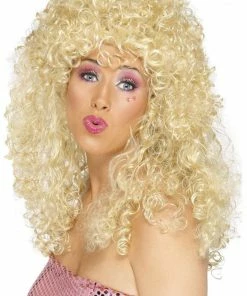 Smiffys Accessories Boogie Babe Wig (Blonde)