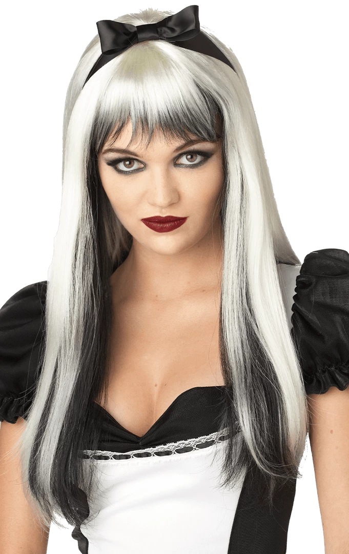 California Costumes Enchanted Tresses Wig (Black & Blonde)