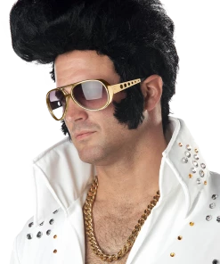 California Costumes Elvis Rock N Roll Wig 1970s