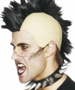Smiffys Mohican Wig (Black)