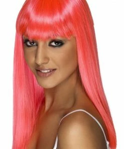 Smiffys Adult Glamourama Wig NEON PINK