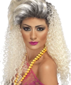 Smiffys 80's Bottle Blonde Wig 1980s