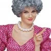 Generic Mom Short Grey Wig Accessories