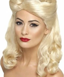 Smiffys 1940s Pin Up Blonde Wig