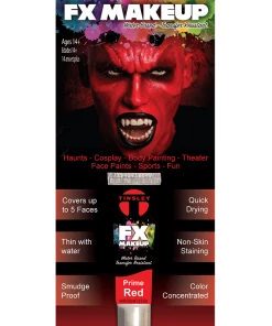 Tinsley Transfers Accessories Red FX Facepaint
