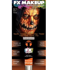 Tinsley Transfers Pumpkin Orange Makeup