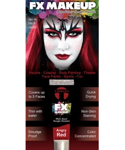 Tinsley Angry Red FX Face Paint
